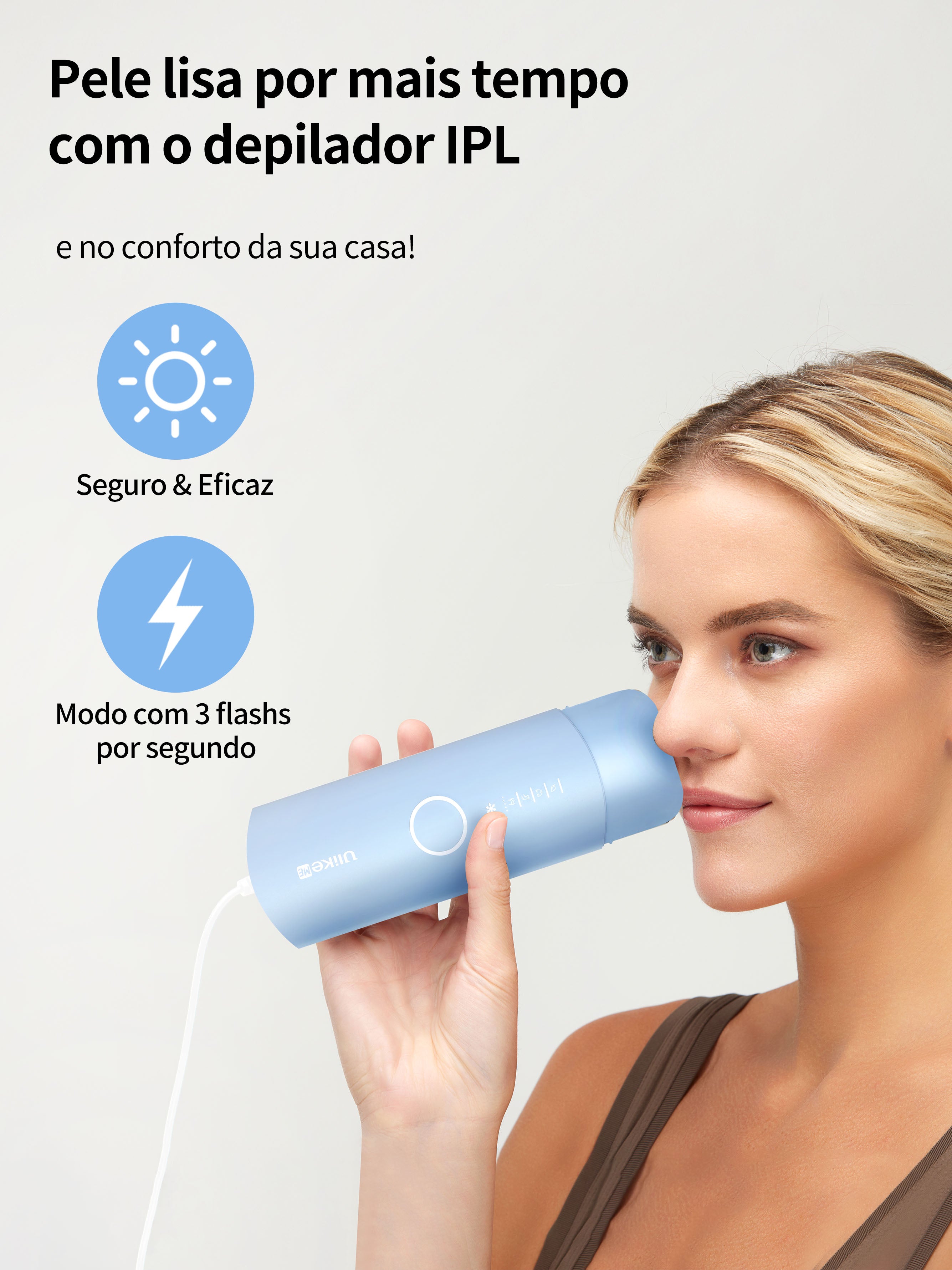 Ulike ME - Novo Depilador IPL Luz Pulsada